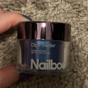 Nailboo Boogie Nights Shimmering Blue Dip Powder